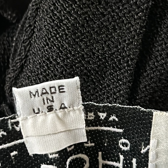 St. John Collection by Marie Grey Pleated Knit Skirt w POCKETS Black Size 8 - Picture 10 of 11